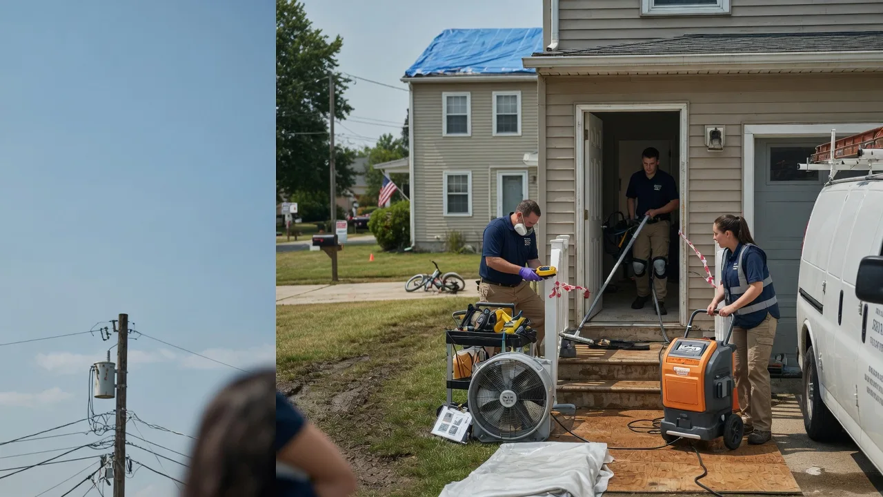 Water Damage Repair in Parker, KS near me